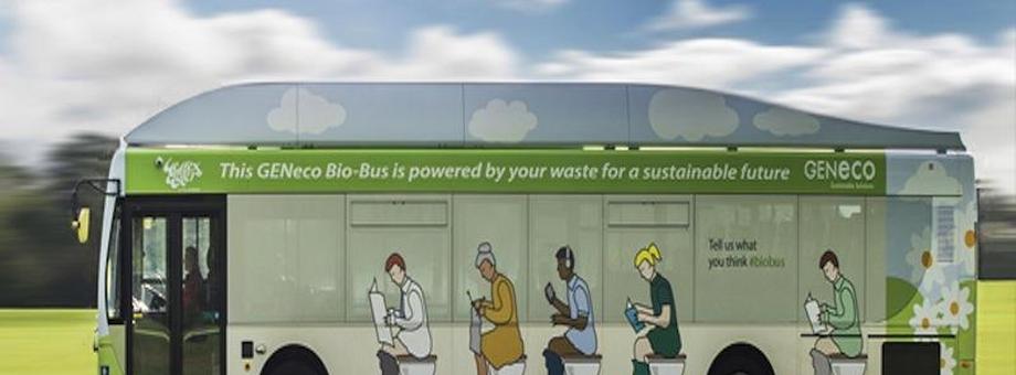 Autobus napędzany biometanem