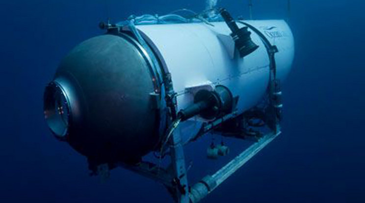 Felrobbanhatott a víz alatt az eltűnt tengeralattjáró / Fotó: MTI/AP/OceanGate Expeditions