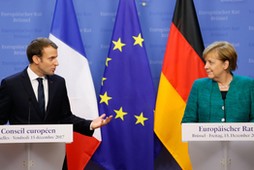 Angela Merkel Emmanuel Macron