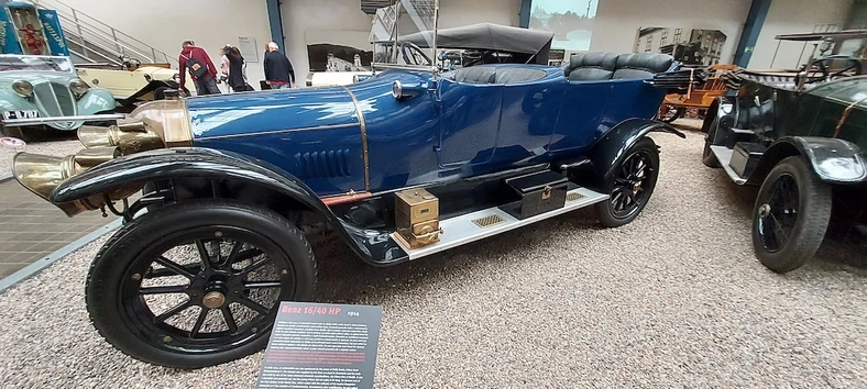 Muzeum Techniki Praga. Benz  16/40 HP 1914 r.