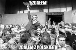 Balcerowicz i Wałęsa o swoich maturach [MEMY]
