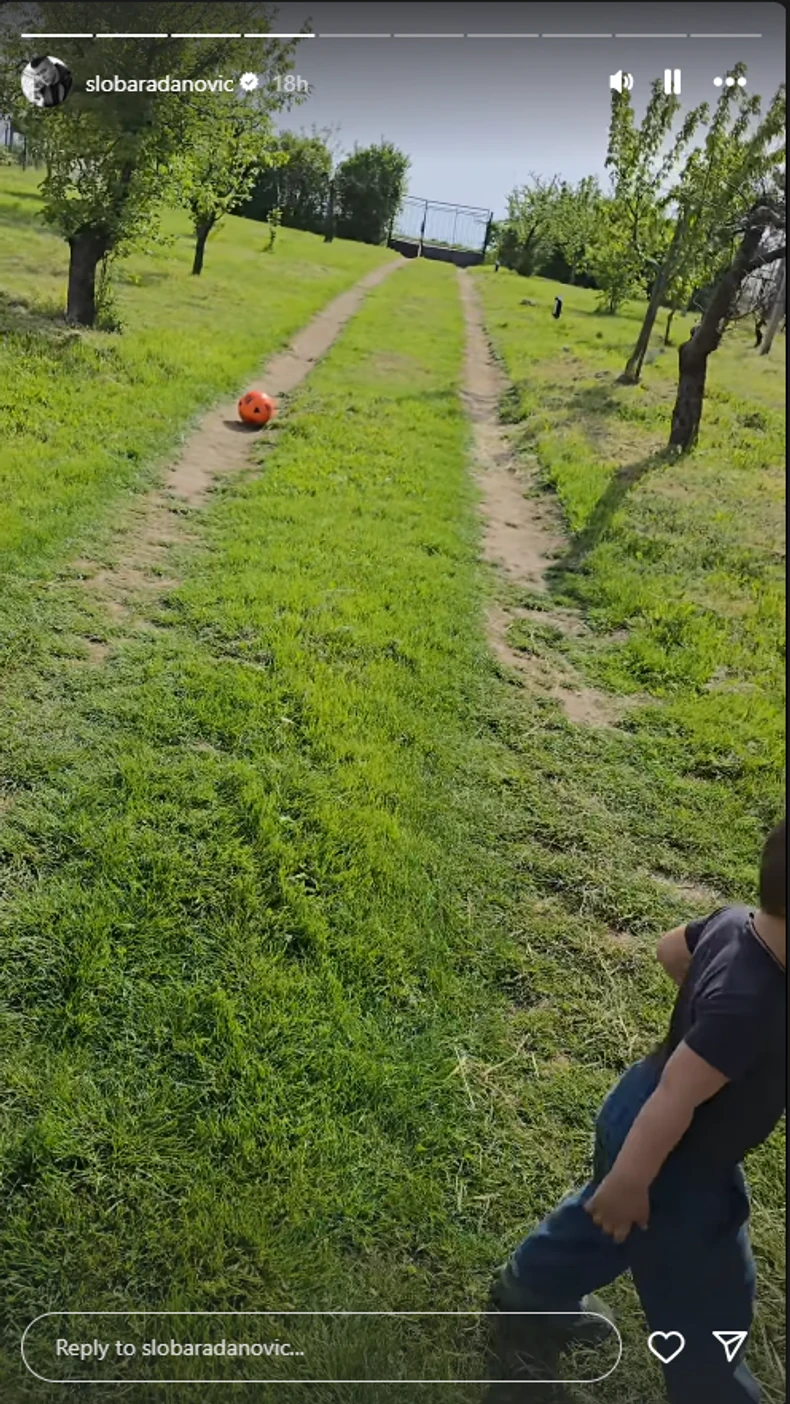 Sloba i Jelena Radanović u Slankamenu