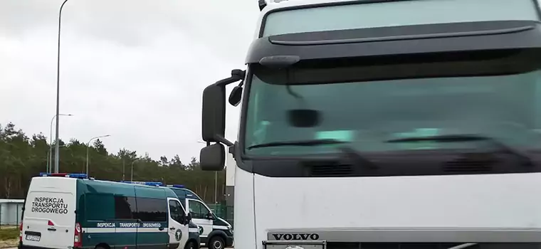 Przewoził transport z Ukrainy. Inspektorzy musieli wezwać policję