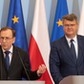 Minister spraw wewnętrznych i administracji Mariusz Kamiński i wiceminister w MSWiA Maciej Wąsik