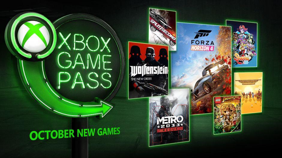 Ponuka Xbox Game Pass pre nasledujúci mesiac.