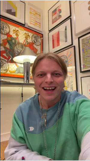 Americká influencerka Gwen McMullen.