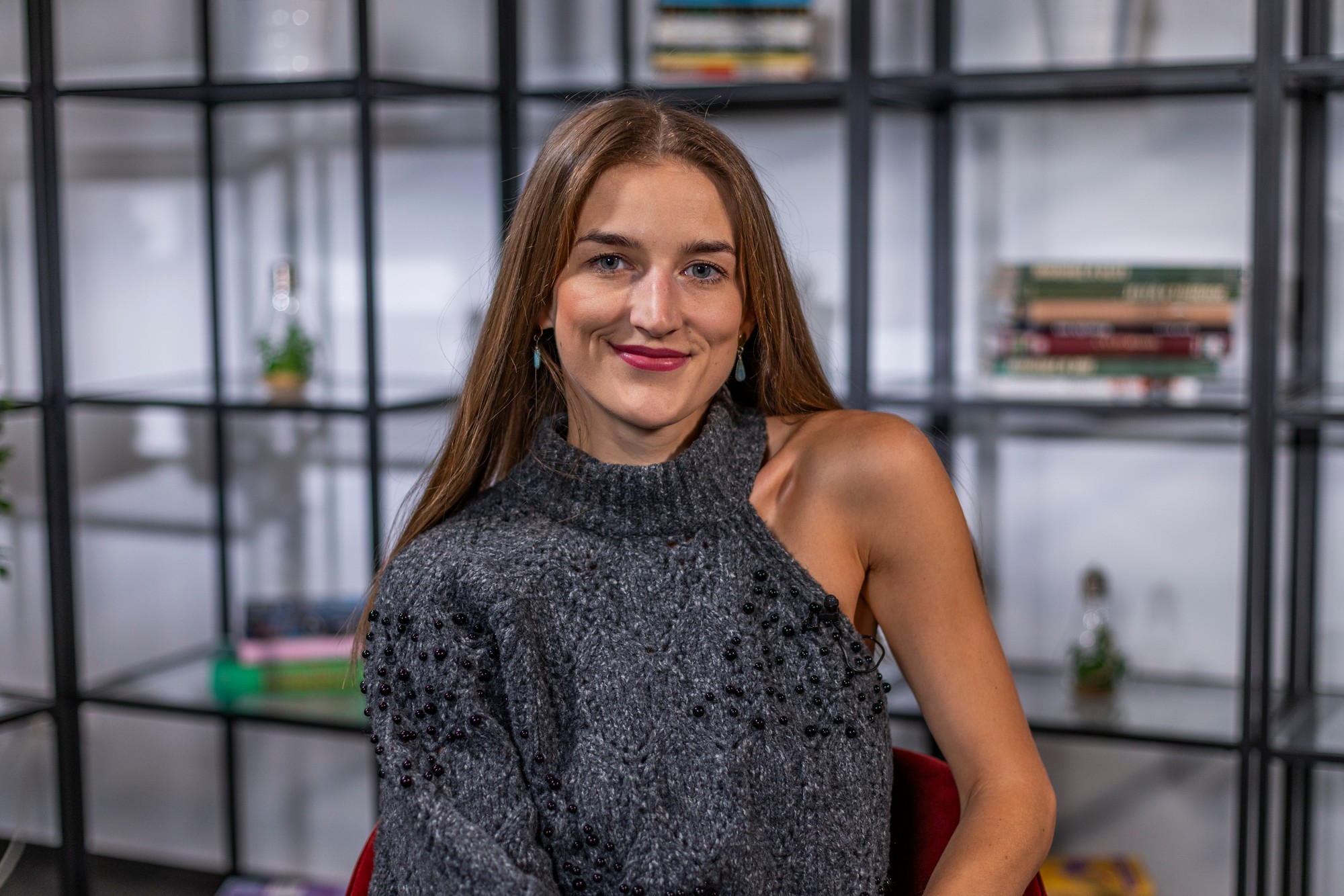 Barbora Ďurovčíková v relácii Off Record. 