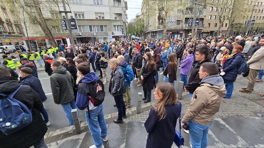 Odavanje pošte u Bulevaru kralja Aleksandra