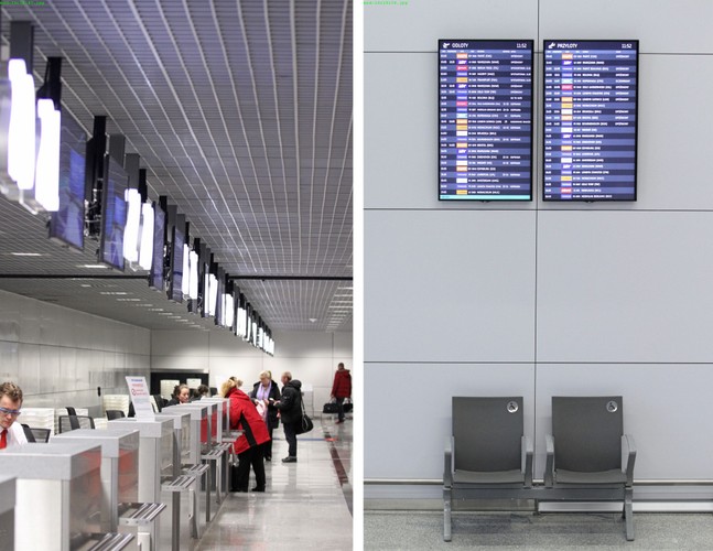 W pierwszym etapie, zakończonym jesienią 2015 r., została wybudowana nowa część terminalu, w której znalazły się: sala odbioru bagażu rejestrowanego z trzema karuzelami, strefa ogólnodostępna, gdzie można oczekiwać na przylatujących, wspólny punkt informacji lotniskowej oraz informacji miejskiej. Uruchomiono też scentralizowaną strefę kontroli bezpieczeństwa, gwarantującą większą przepustowość, 11 poczekalni odlotowych (gate) dla kierunków Schengen i Non Schengen, dwie wieże przyrękawowe, strefę komercyjną i salony Business Lounge.