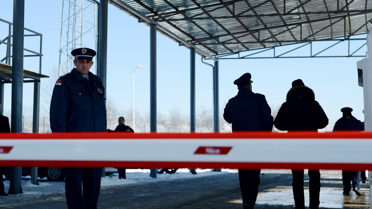 boks kosovo srbija granica 