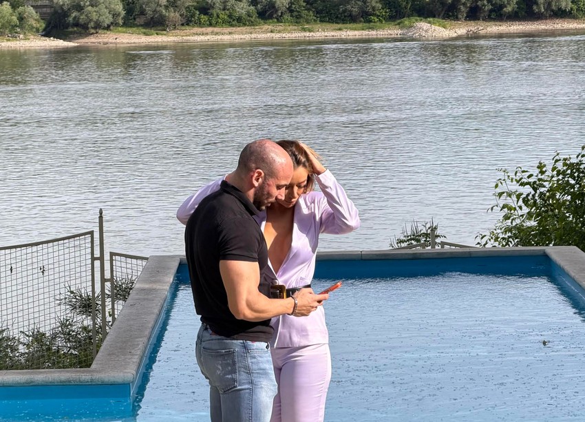 Tea Tairović sa mužem