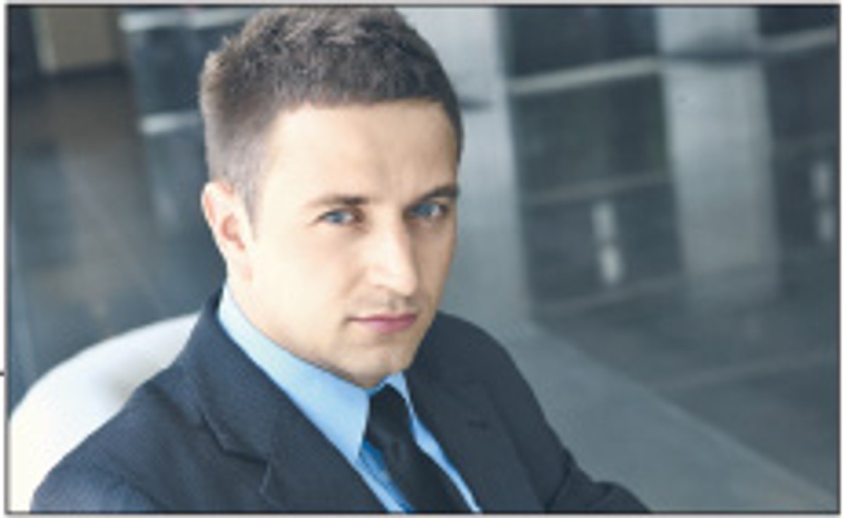 Piotr Maj, specjalista w departamencie marketingu bankowości przedsiębiorstw Banku Millennium Fot. Wojciech Górski