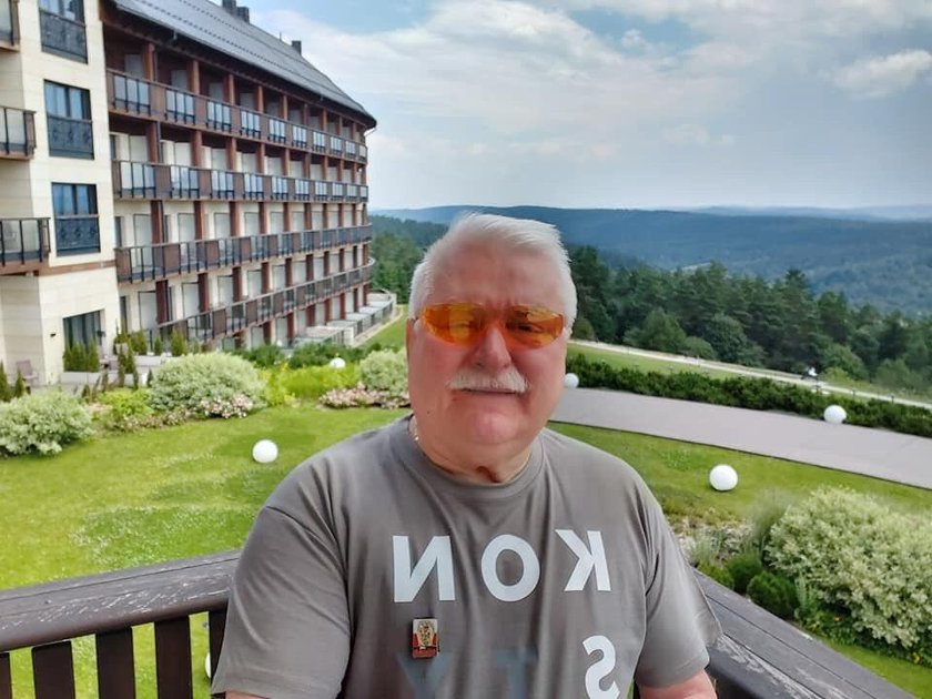 Lech Wałęsa w Arłamowie