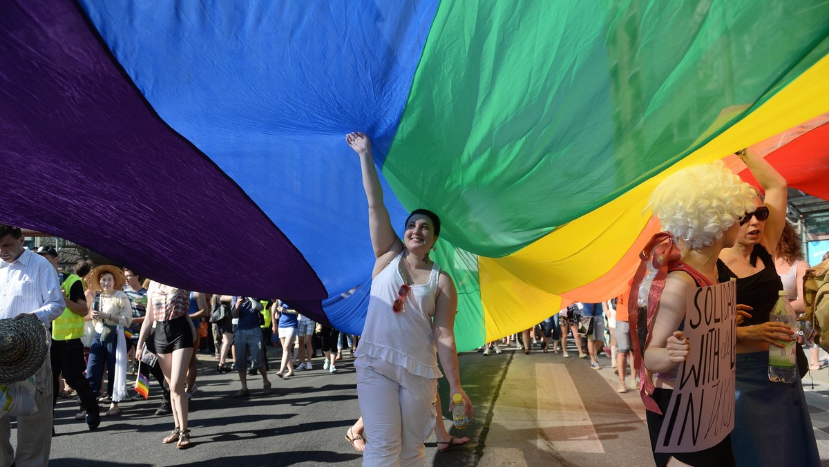 Parada Równości 2015 LGBT geje lesbijki transseksualiści homoseksualizm transseksualizm mniejszość seksualna