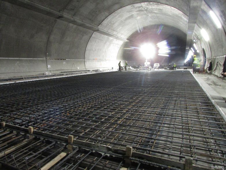 Budowa tunelu nowej zakopianki w ciągu drogi ekspresowej S7