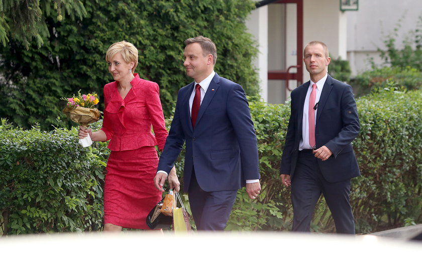 Andrzej Duda na spotkaniu klasowym