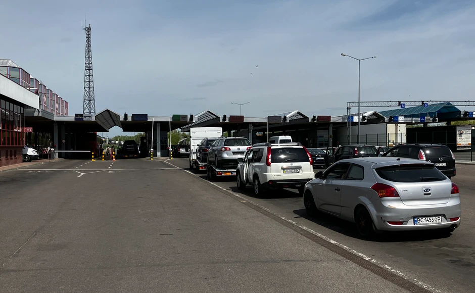 Granični prelaz u Lublinskoj oblasti, pravac ka Ukrajini