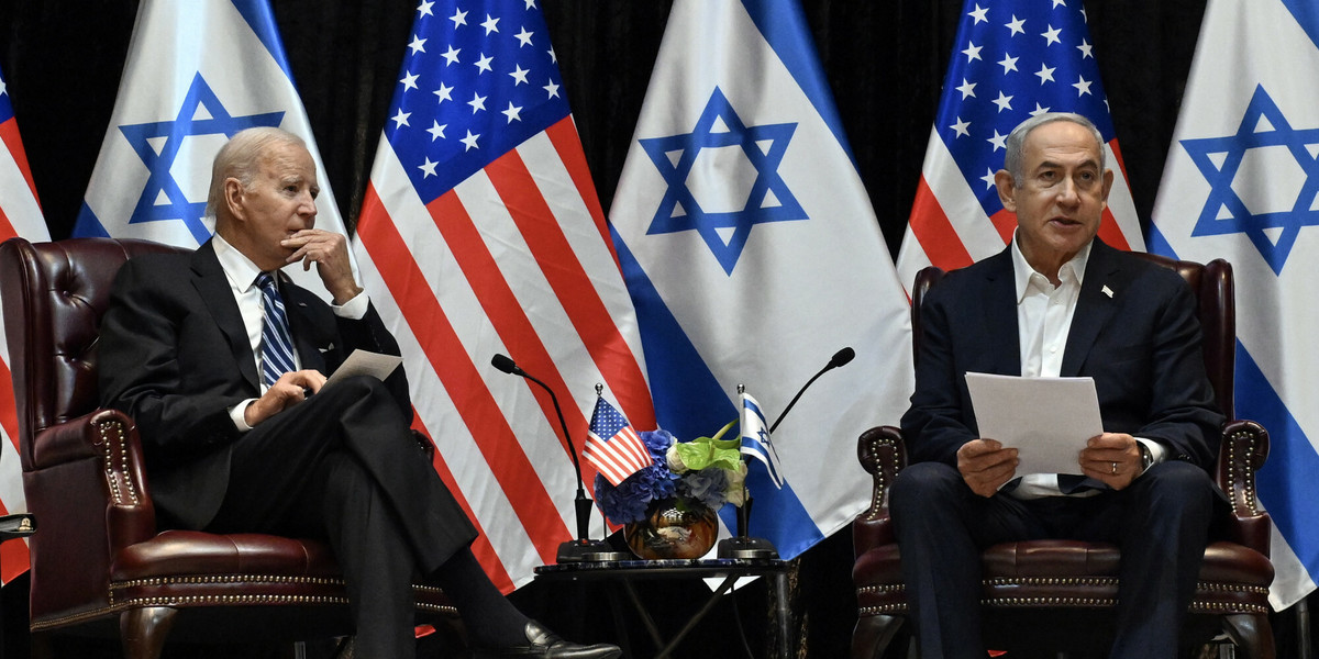 Prezydent Biden z wizytą w Izraelu.