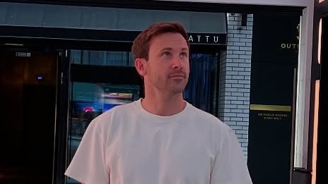Marek Fašiang na výlete v Londýne.