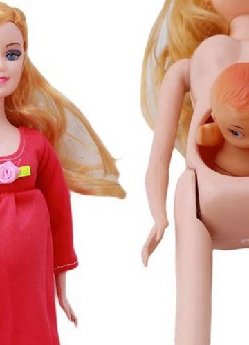 Lalka Barbie w ciąży | Ofeminin