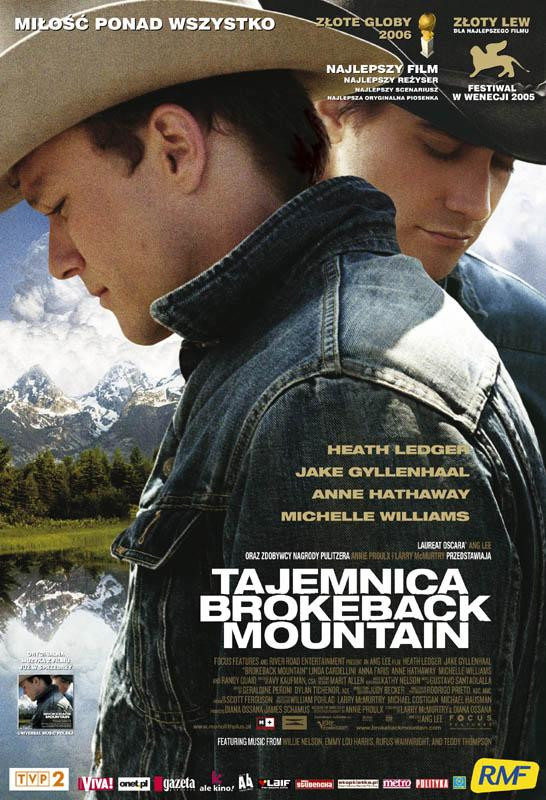 Tajemnica Brokeback Mountain - plakat