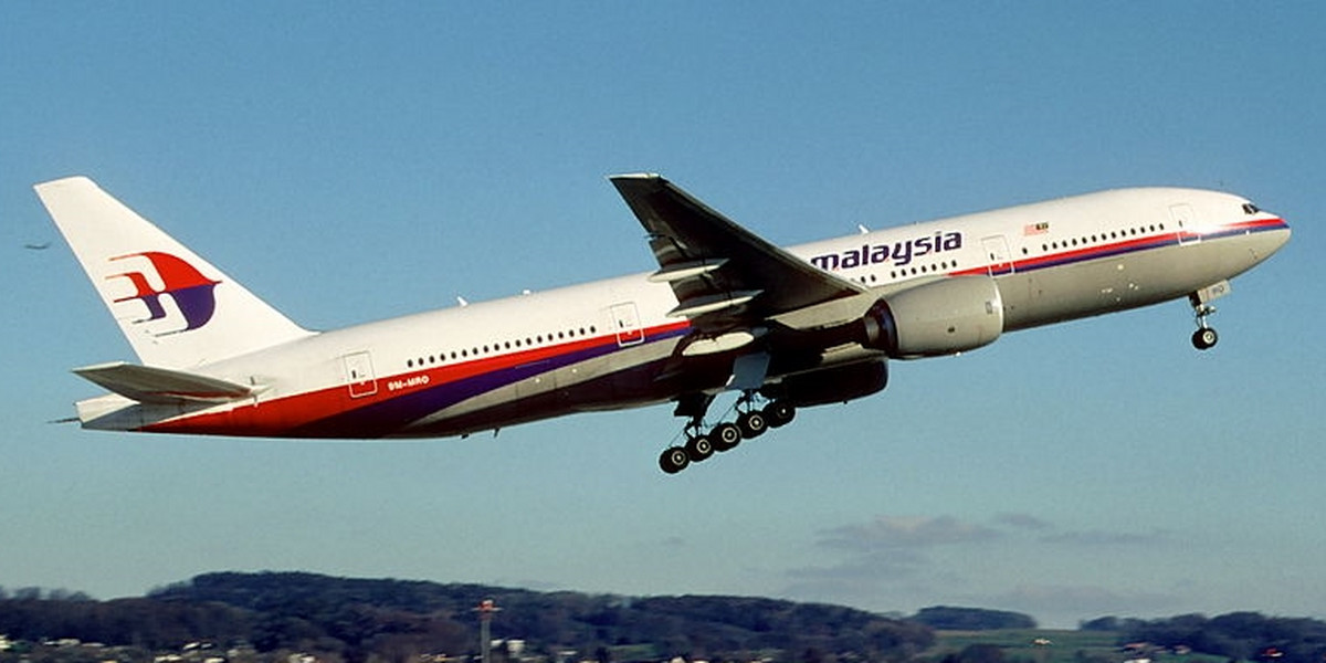 Malezyjski samolot który zaginął w drodze do pekinu