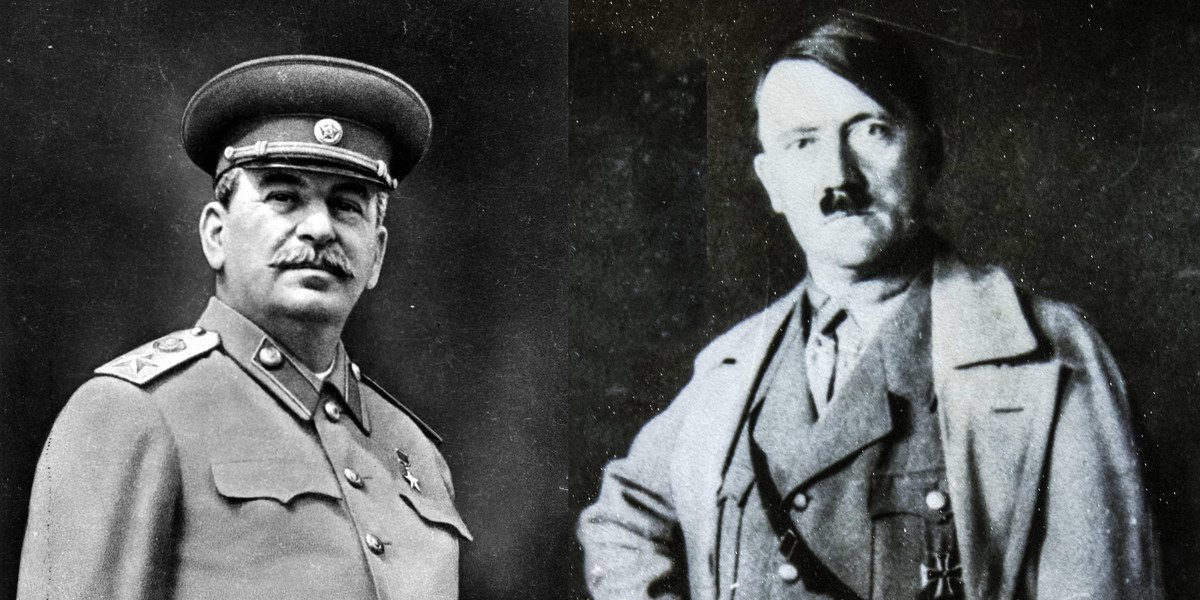 Jozef Stalin i Adolf Hitler