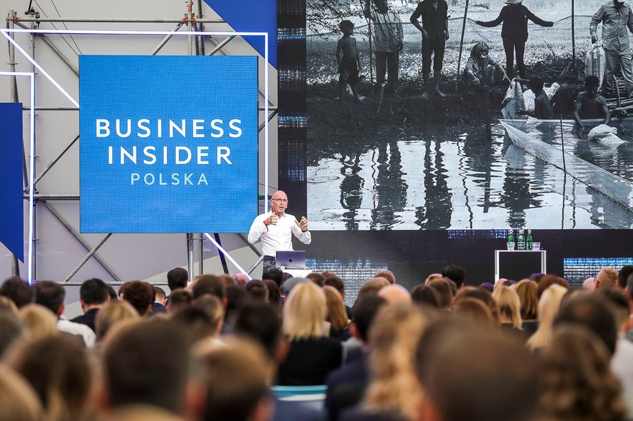 Hannes Schmid na konferencji Business Insider Polska Trends Festival 2019