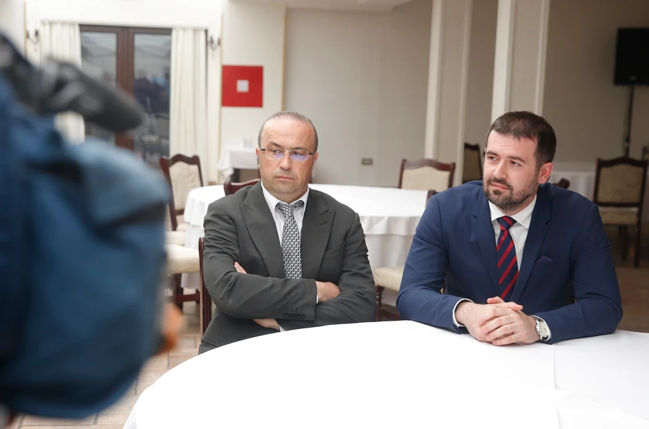 Bojan Radovanović i advokat Edvin Prelić