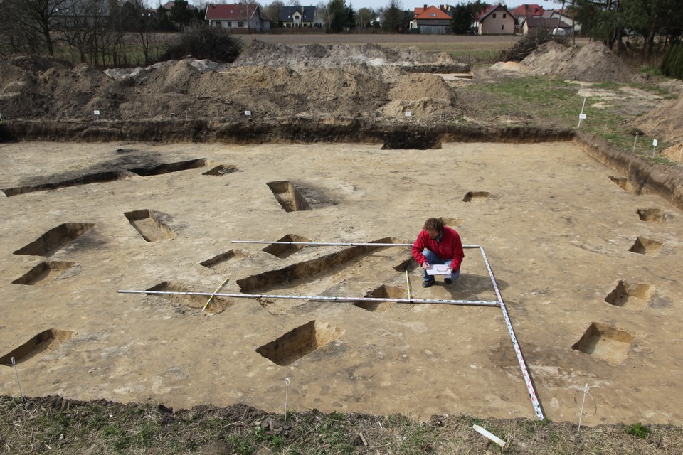 Odkrycie osady hutniczej pod Warszawą. Fot. Tomasz Kołomański materiały prasowe 8