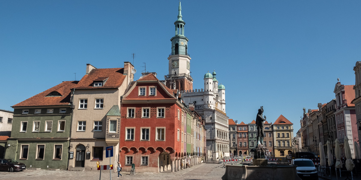 Płyta Starego Rynku w Poznaniu przejdzie remont.