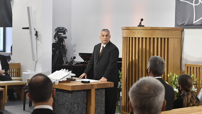 Szövetséget kínál Orbán Viktor: ezután is készek vagyunk a református egyház mellett állni