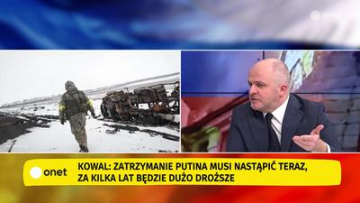 Wojna w Ukrainie. Kowal: Dobrze, że jesteśmy w NATO. Po raz pierwszy od 300 lat ktoś nas obroni