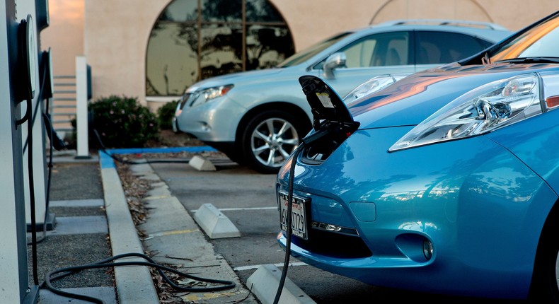 electric car via Getty Images