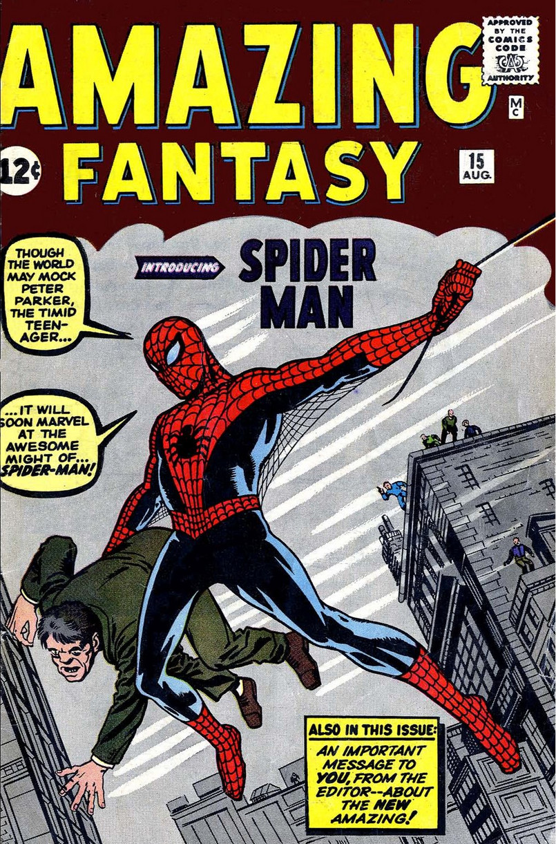 Amazing Fantasy #15 – $280,000W tym komiksie z sierpnia 1960 roku zadebiutował Spider-Man.