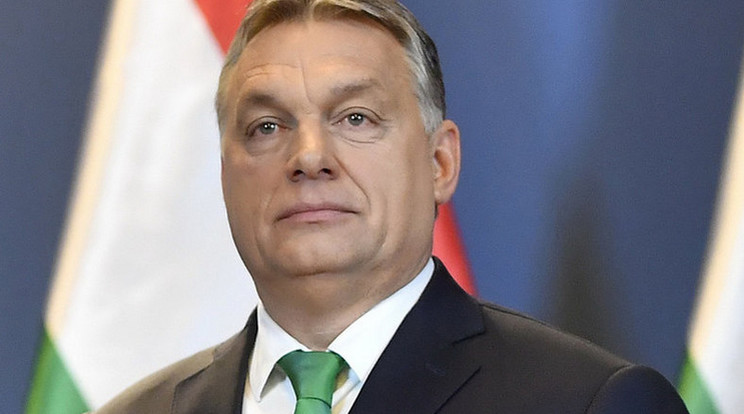 Orbán egy fotót is posztolt a szertartásról /Fotó: MTI - Illyés Tibor