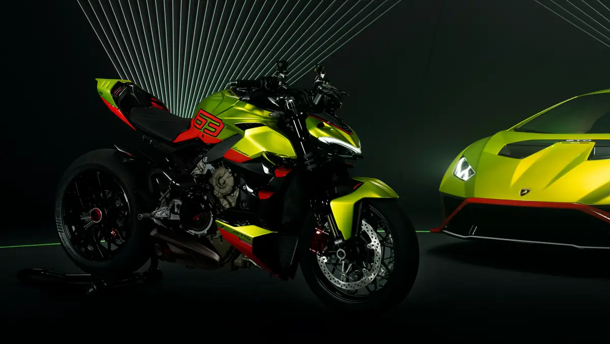 Ducati Streetfighter V4 Lamborghini efekt w oskiej wsp pracy