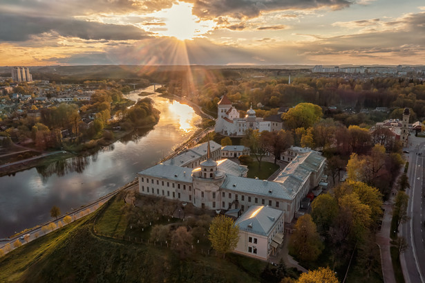 Zamek w Grodnie. Białoruś.