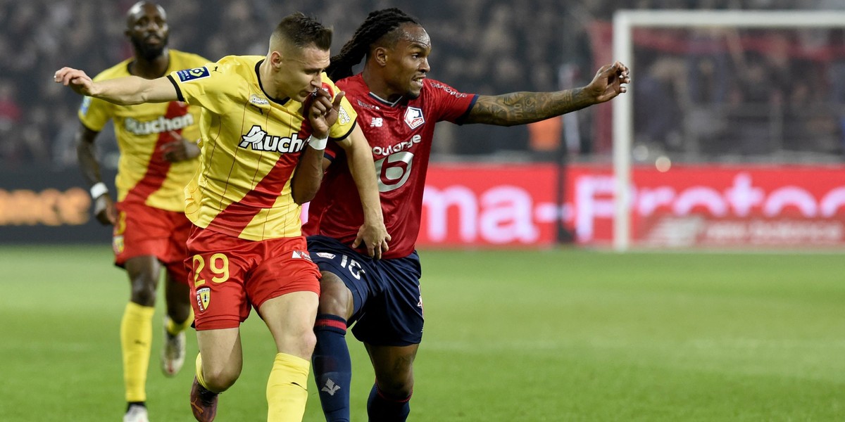 Renato Sanches w barwach Lille.