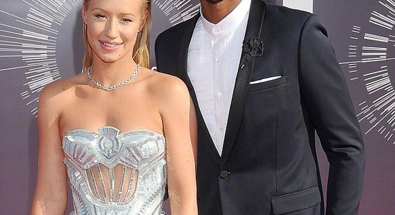 Iggy Azalea and Nick Young at 2014 BET Awards