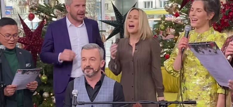 Filip Chajzer tańczący do kolędy rozzłościł widzów "Dzień dobry TVN" [WIDEO]