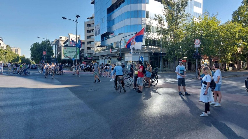 Novi Sad blokada raskrsnica