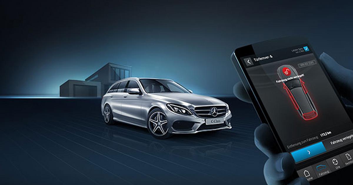 Mercedes me connect aplikacja do zarządzania samochodem