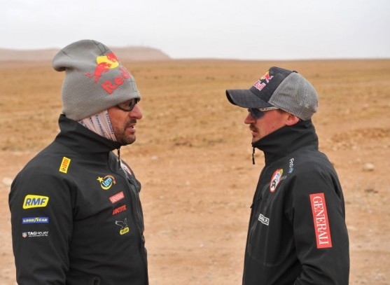 Adam Małysz i Rafał Marton