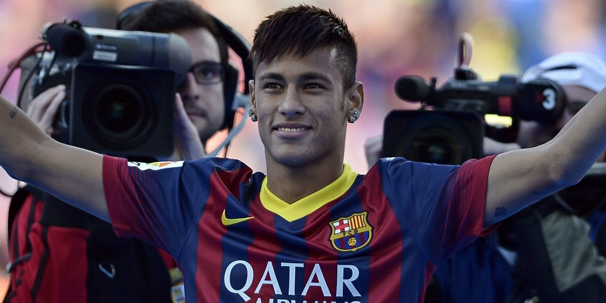 Neymar w Barcelonie