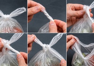 Uz ovaj trik u sekundi ćete odvezati čvor na plastičnoj kesi