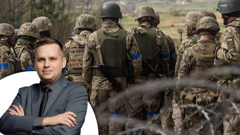 Ukraiński front niebawem się załamie? Ekspert wskazuje na kluczowy czynnik