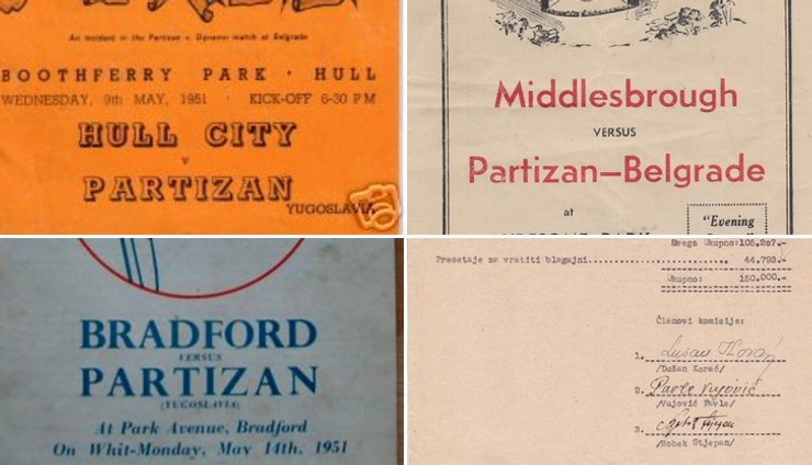 FK Partizan, Festival Britanije 1951