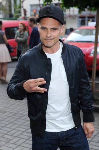 Jan Wieczorkowski na premierze filmu 'Dżej Dżej'