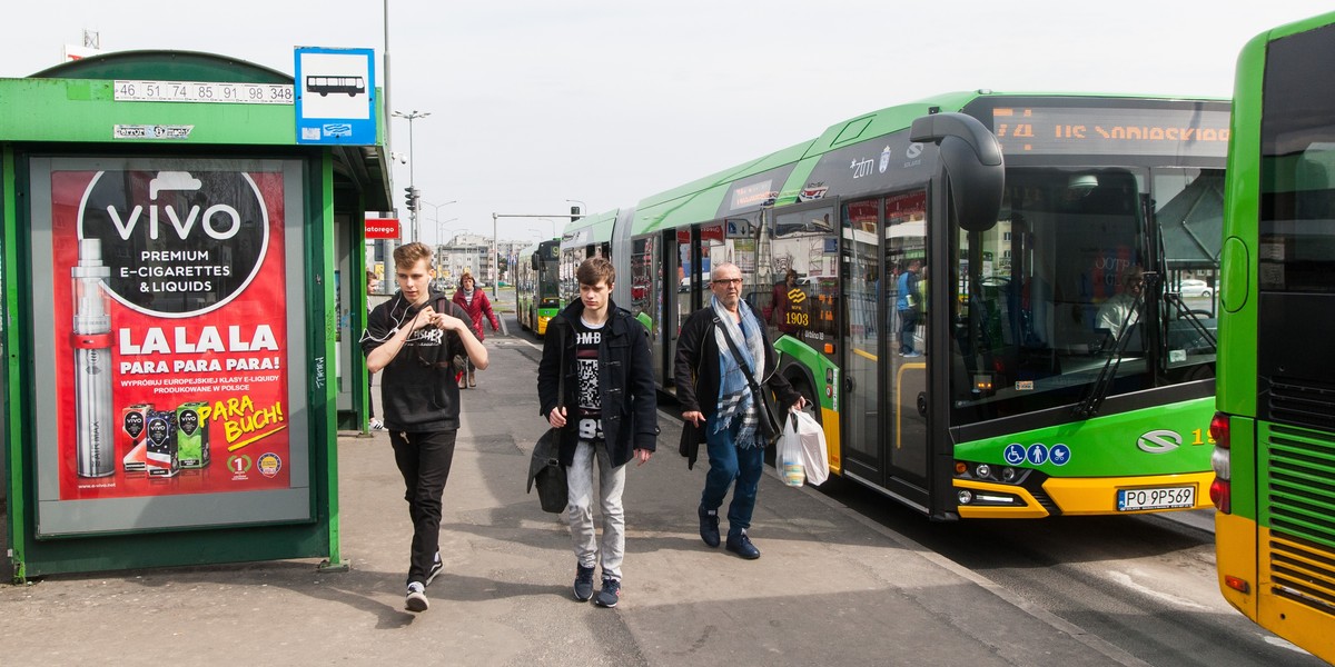 Darmowa komunikacja miejska w Poznaniu przez zanieczyszczenia?